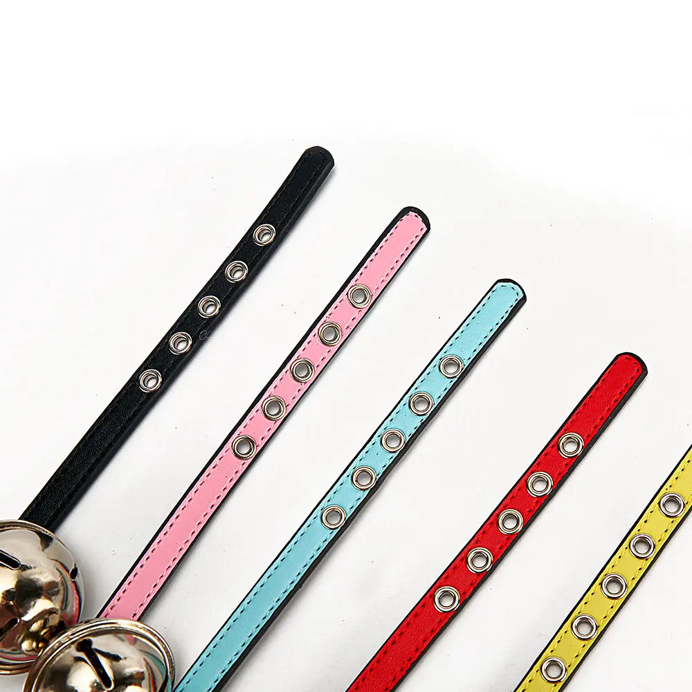 Solid Dog Collars Basic Leash For Cats Puppy Chihuahua Pet Pink Collar For Dog Quick Release Training Collar (12)