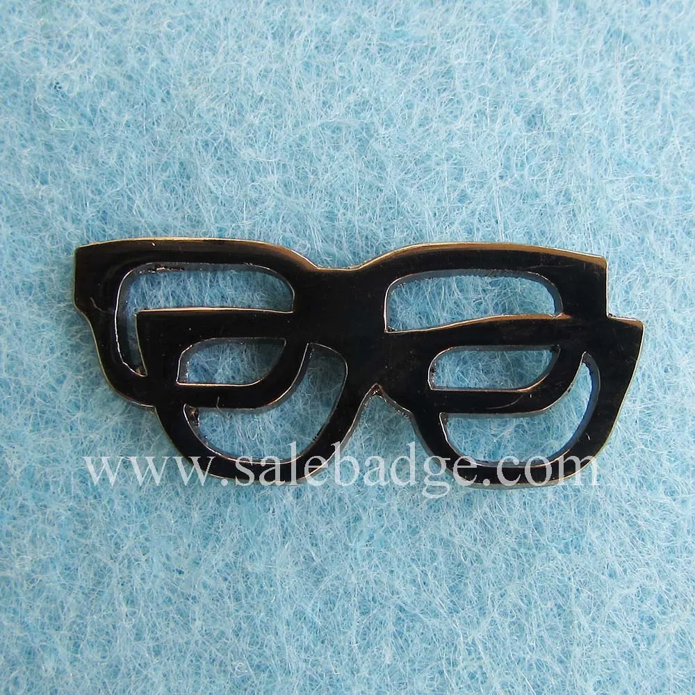 Sunglasses Enamel pins Badge Customin Badges from Home & Garden on