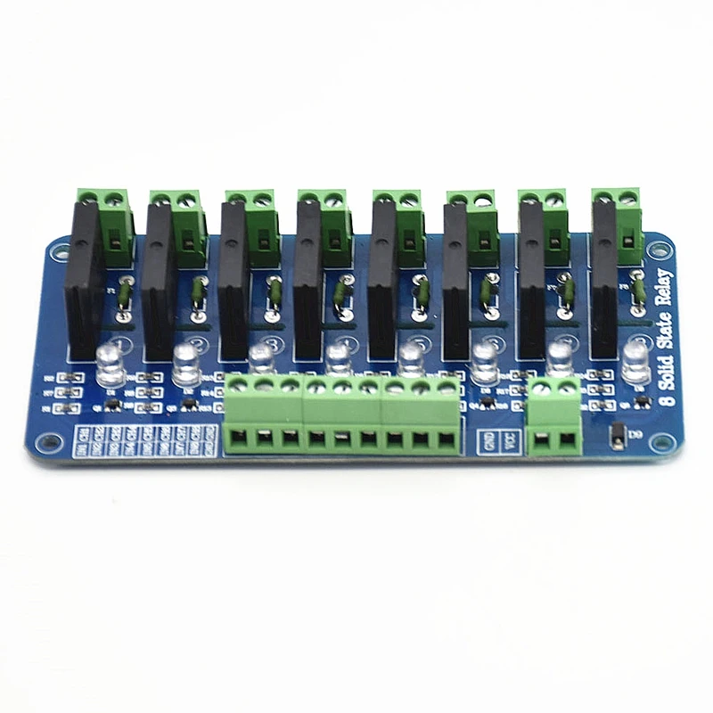 

8-Channel 5V Solid State Relay Module Board for Arduino Uno Duemilanove MEGA2560 MEGA1280 ARM DSP PIC