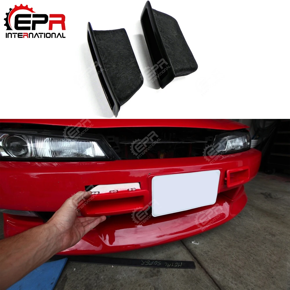 

For Nissan Skyline R33 FRP Glass Fiber Bumper Vents Nismo N1 Front Cold Air Intake Duct Body Kit For Skyline R33