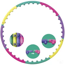 7 шт./компл. Йога талии упражнения для похудения спортивные обручи массажные петли кольцо для гимнастики Для женщин уменьшить Вес Фитнес оборудование