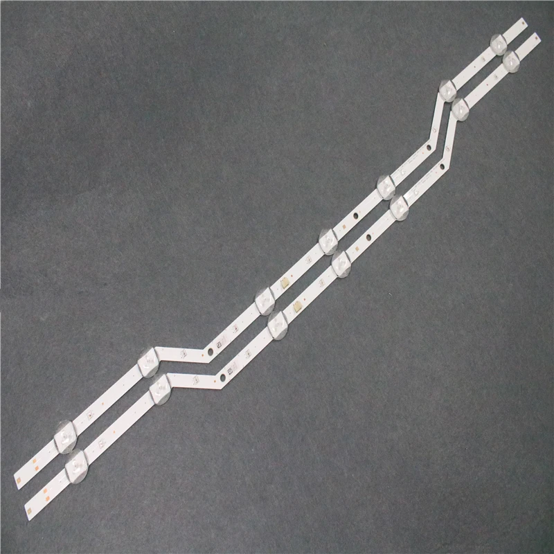 

New original Kit 2 PCS 7LED 620mm LED strip for Samsung UE32J5000 BN96-36236A 36235A V5DN-320SM1-R2 2015 SVS32 FHD F-COM LM41-00