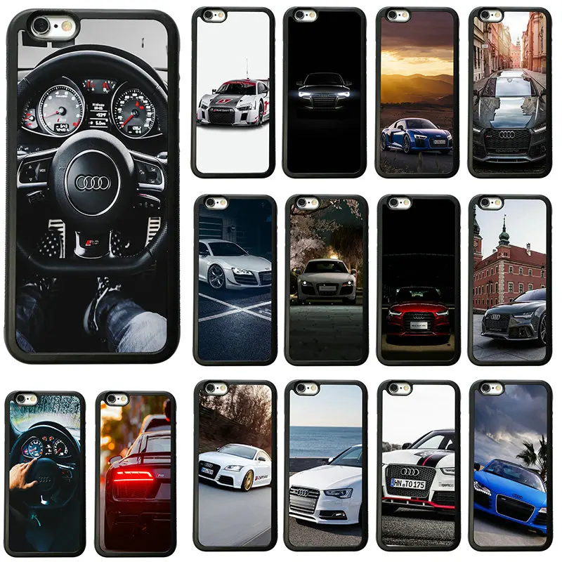 

Audi Car RS Logo Pattern 4.7 inches Patterned Anti-knock Mobile Phone Cases for iphone 6 6S Case in Fitted Cases