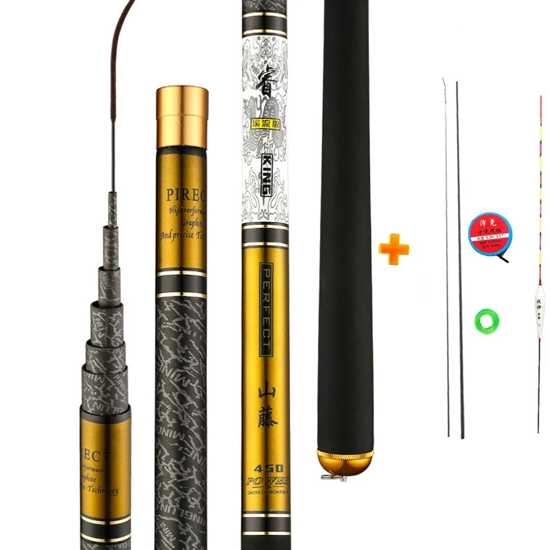 Telescopic Fishing Rod High Quality Carbon Fiber 3.6m-10m Ultra Light Hard Travel Carp Fishing Pole Feeder VBONI Telescopic Fishing Rod High Quality Carbon Fiber 3.6m-10m Ultra Light Hard Travel Carp Fishing Pole Feeder VBONI