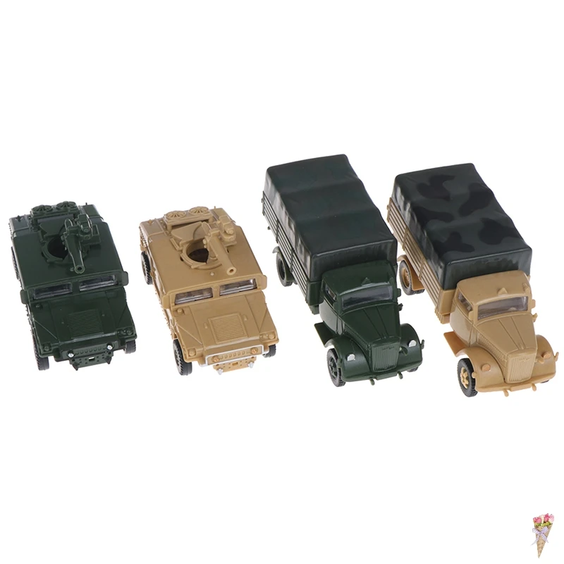 1:72 4D hummer ракеты грузовик Сборная модель военная детская игрушка подарок для