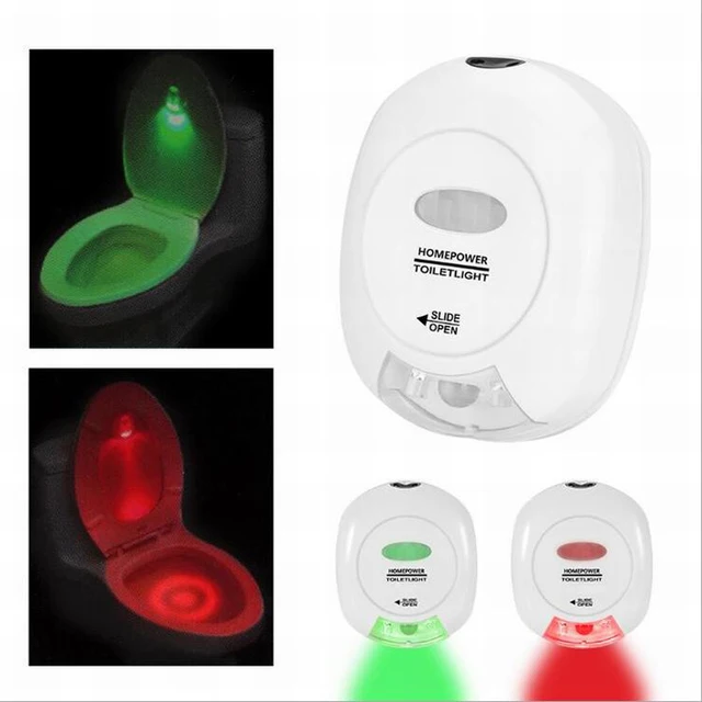 Green And Red Bathroom Led Sensor Motion Activated Automatic Toilet Green And Red Bathroom Led Sensor Motion Activated Automatic Toilet Light Flush Lamp Battery