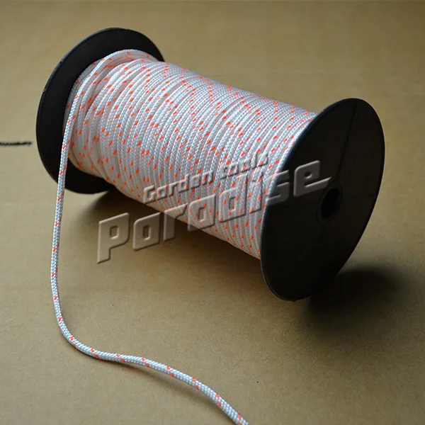 

3.0*50 Red And White Color Of Chainsaw Rope Brush Cutter Rope Strimmer Rope Universal Line