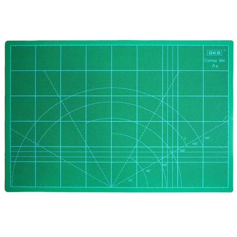 Self Healing 5 Capas PVC Cutting Mat Alfombrillas De Corte Para Acolchar Verde 450 x 300 mm UESTA A3