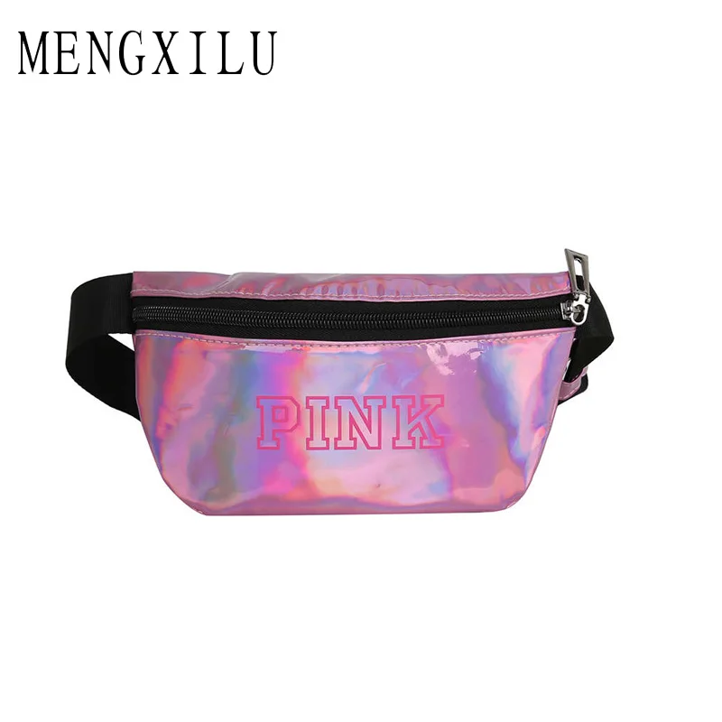 

New Waist Bags Fanny Pack Female Belt Bag 2019 New Fashion Waist Packs Laser Chest Phone Pouch Bum Bag Unisex Femme Banana Bags
