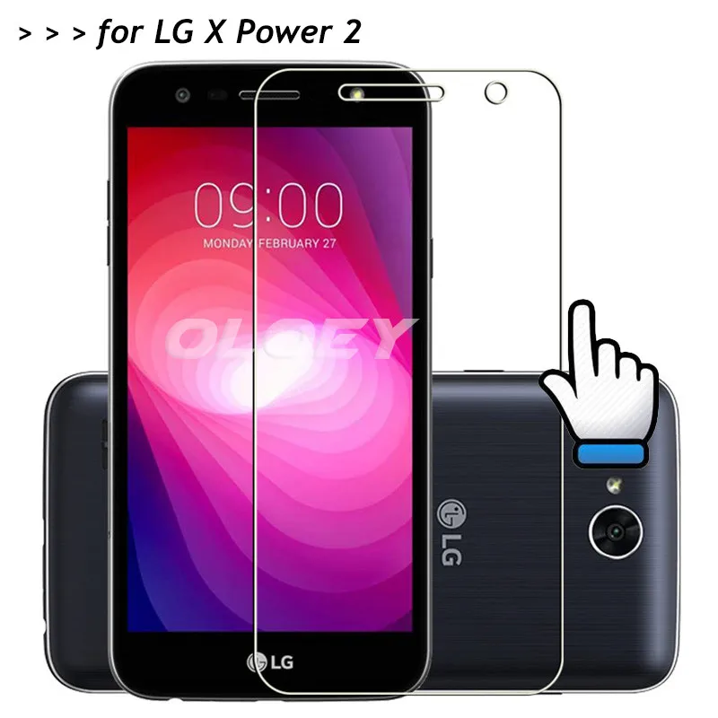 For LG X Power 2 Tempered Glass 9H Front Screen Protector