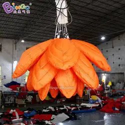 Персонализированные 1,5 метров надувной апельсин цветок/надувной подвесной цветок/надувная палатка украшения цветок игрушки