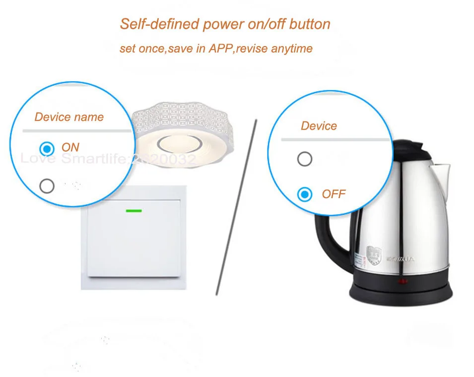 Itead Sonoff Smart Remote Control Wireless Switch Module Modified Low-cost Update Smart Home Solution with Timer for IOS Android-6
