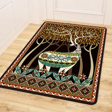 Олень Сельский ретро ковры этнический стиль для гостиной диван и чайный стол настольная прикроватная Противоскользящий моющийся коврик