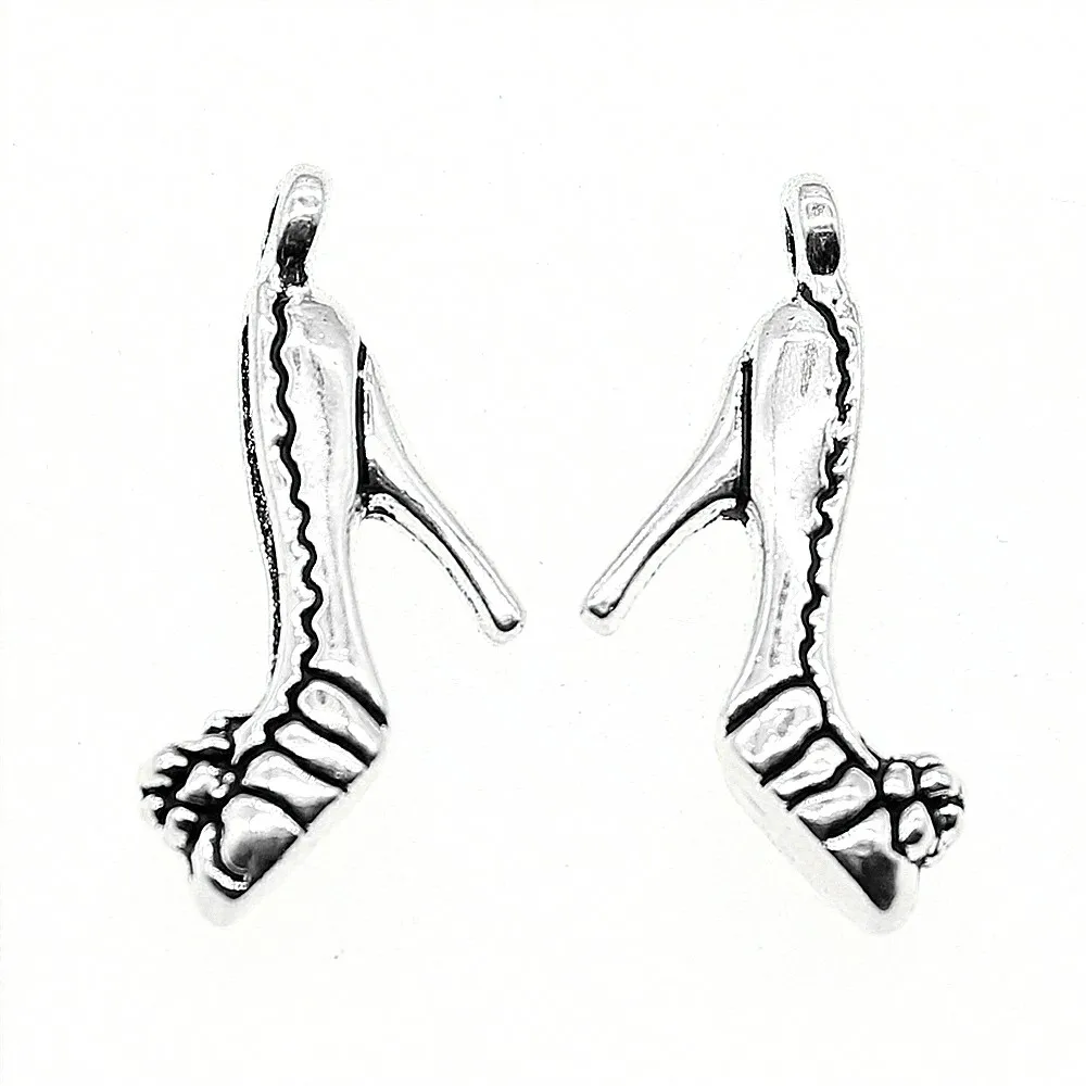 15pcs High Heeled Shoes Charms High Heeled Shoe Charms For Women