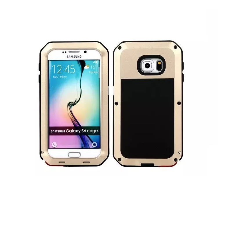 

Shock/Dust/Life Waterproof Powerful Cell Phone Case for Samsung Galaxy S6 edge G9250 Support Customizing Logo