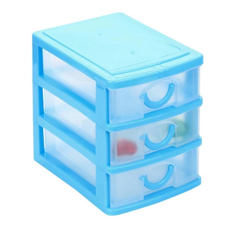 2018 Creative New Fashion  Durable Plastic Mini Desktop Drawer Sundries Case Small Objects easy to carry Removable HOT C0222    06