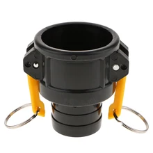 

Heavy Duty 1000L IBC Tank Part C 2 Inch Cam Lock Fitting Adapter to Hose Tail For Liquid Conduction Polypropylene Fitting