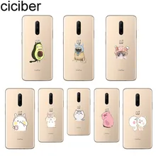 ciciber Cartoon Cat Phone Case For Oneplus 7 Pro 1+7 Pro Soft TPU Cover for Xiaomi 9 Coque For Redmi Note 7 6 Pro Fundas Shell