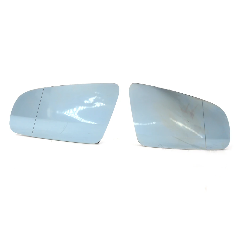 Pair L & R Rearview Mirror Glass Wing Mirror Heated For AUDI A3 S3 A4