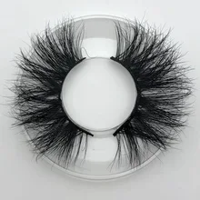 Mikiwi 25mm Long 3D mink lashes E01 extra length mink eyelashes Big dramatic volumn eyelashes strip