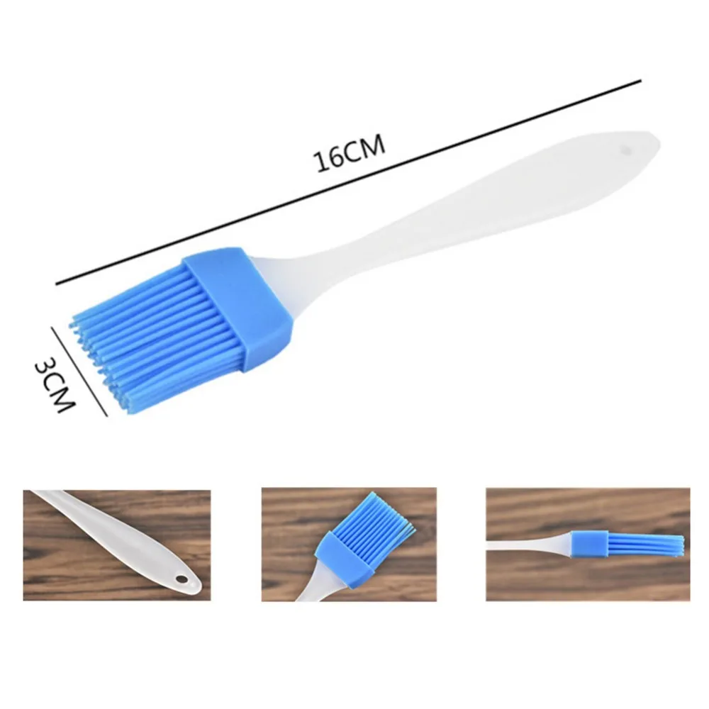 

16*3cm Silicone Non-toxic Oil Brush Baking Bakeware Basting Brush Cook Pastry Oil BBQ Tools