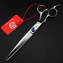 612#7 ''левая рука бренд фиолетовый дракон высокого класса Парикмахерские ножницы 440C большое Ювелирное Украшение собаки кошки домашние животные ножницы для стрижки волос ножницы