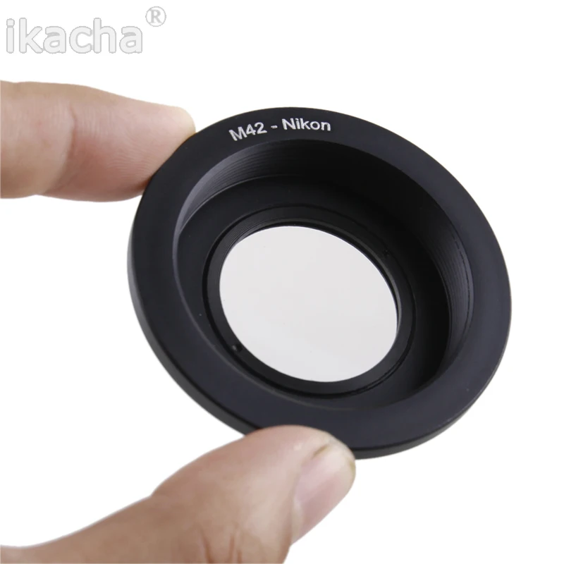 Lens Adapter M42 Lens to Nikon AI With Glass (2)