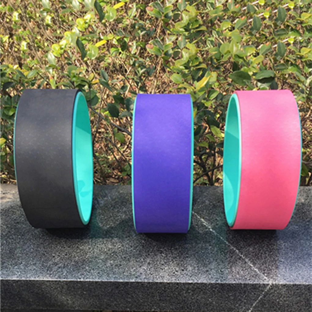 

Pilates Circle Roller Ring Body-shaping Stretch Exercise Yoga Wheel Fitness Workout Back Bend Balance Training Tool