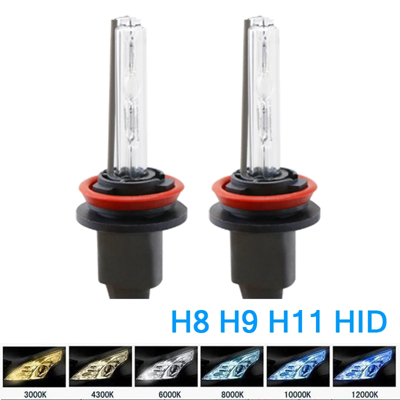 

Xenon HID Replacement Kit H8 H9 H11 55W HID Xenon Bulb 4300K 6000K 10000K Low Hi Beam ParkingLight FogLight Headlight  for Audi