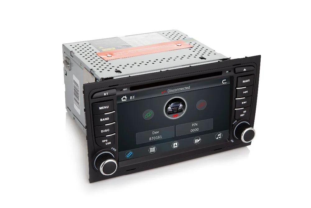 Best 7"Capacitive Touch Scree Car DVD Player for Audi A4 (2002-2008) Audi S4/RS4/8E/8F/B9/B7 With GPS Bluetooth Radio RDS Canbus Map 2