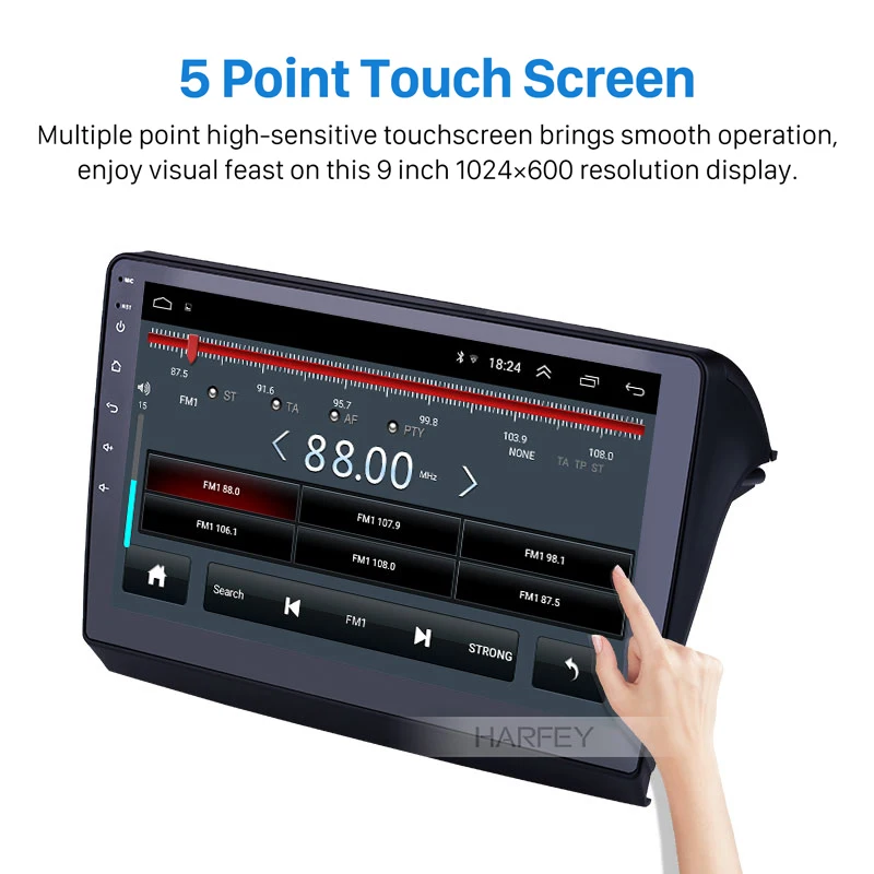 Top Harfey Bluetooth Radio Android 8.1 9" for Toyota YARiS L 2017 with GPS AUX USB FM support DVR Backup Camera TPMS OBD Carplay 3G 5 Top Harfey Bluetooth Radio Android 8.1 9" for Toyota YARiS L 2017 with GPS AUX USB FM support DVR Backup Camera TPMS OBD Carplay 3G 5
