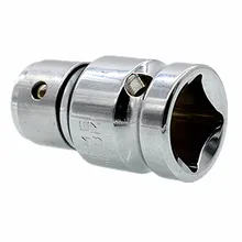 Адаптер конвертер 1/" Квадратный привод до 10 мм шестигранный хвостовик быстроразъемный ударный адаптер Отвертка Держатель Бит Инструмент преобразования