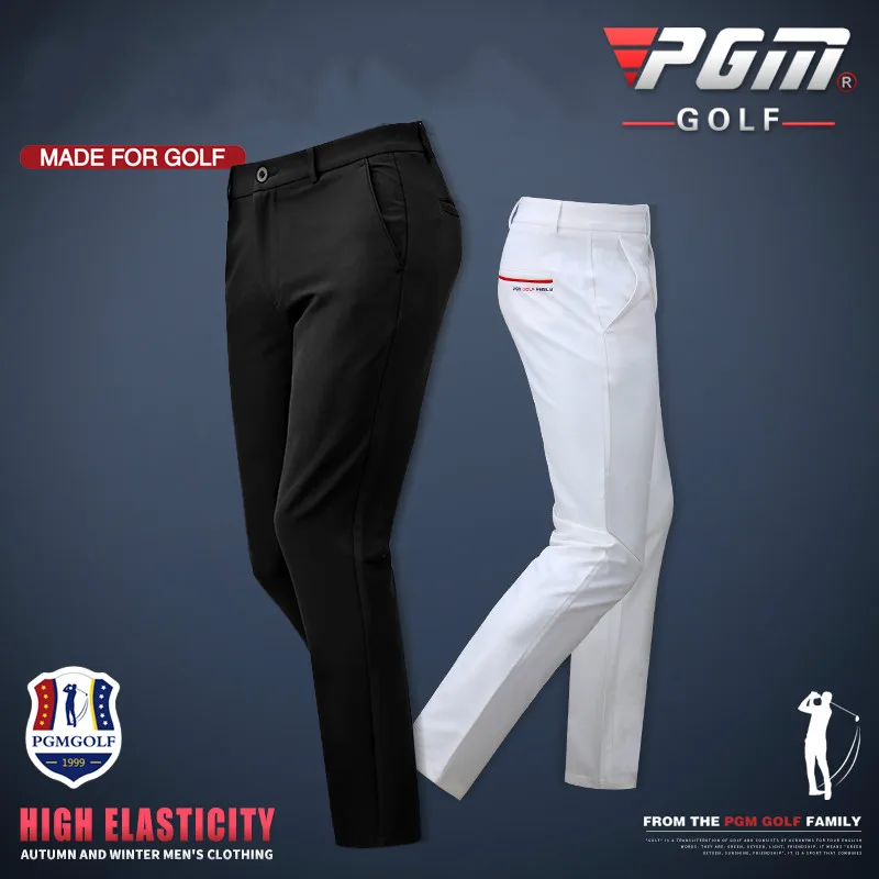Best Price Cheap u3Hlj New Winter Male Thickening Golf Pant PGM Golf Long Trouser Men's High elastic Sports Pants Size XXS 3XL