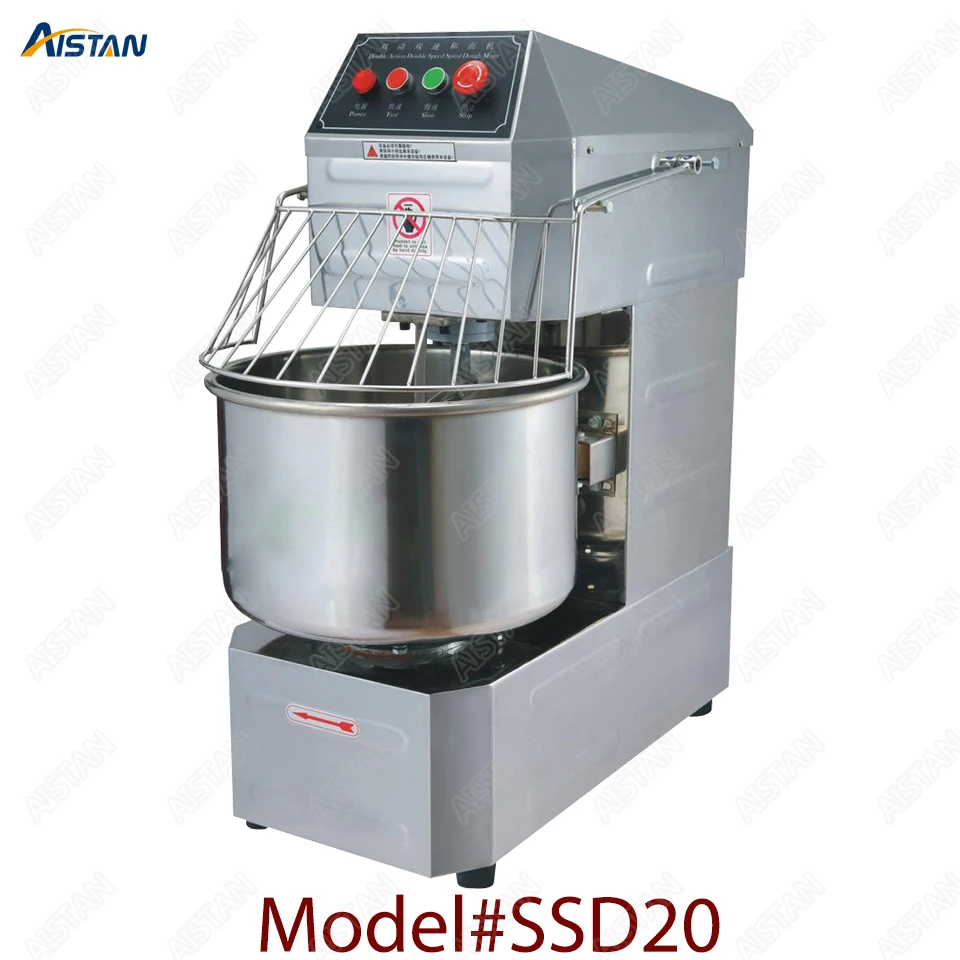 SSD20 20L/30L electric commercial 2-speed spiral dough mixer food mixer machine