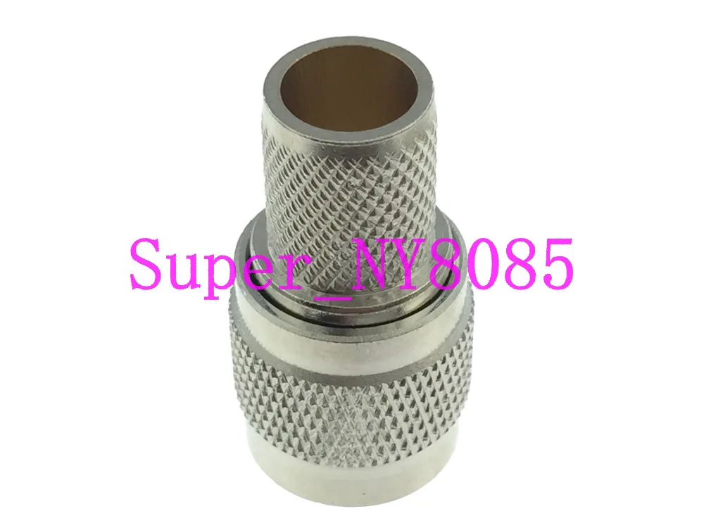 Connettore 1pcs. Bnc. Morsetto Compatible With Spina Maschile. RG8 RG213 LMR400 RG214 Cavo Dritto. Rf. Adattatore Coassiale (Size : 11-49Pcs