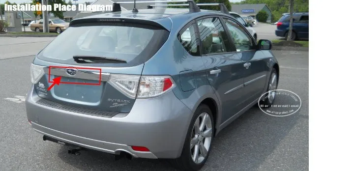 Liislee Автомобильная камера для Subaru Outback sport Sedan/Wagon 2011~ /камера заднего вида/NTST PAL/свет номерного знака OEM