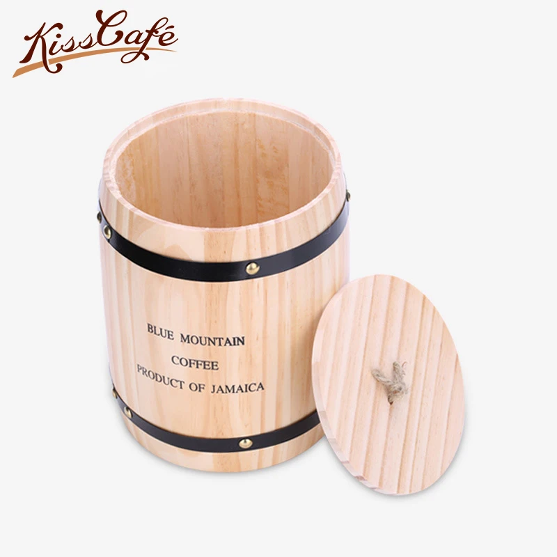 

450g/10L Coffee Bean Storage Chests Barrel Tea leaves Dry Grain Fruit Milk Coffee Powder Kitchen Storage Can Sealing Can