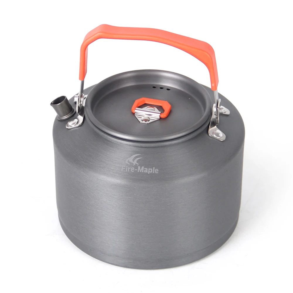 Outdoor Water Kettles Outdoor Camping Picnic Tea Pot Coffee Pot Teapot + Mesh Bag For Camping