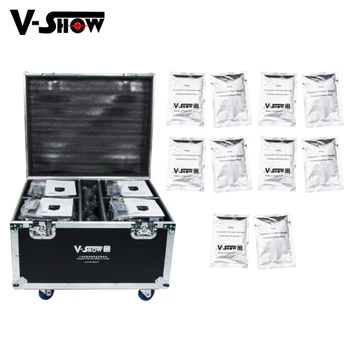 

4pcs With Flightcase And 10 Bags Powder 750W Cold Spark Firework Machine DMX Remote Control Wedding Firework Stage Machine