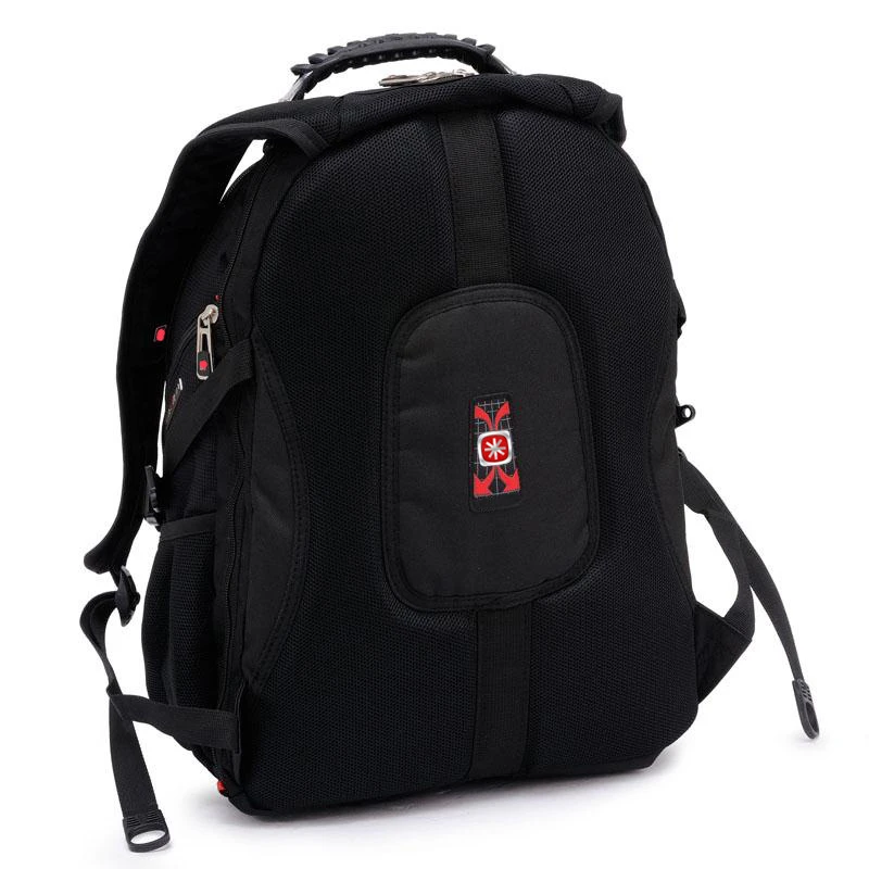 Swiss Men's Backpack 15.6 inch Computer Notebook School Travel Bags Unisex Large Capacity bagpack waterproof Business mochila