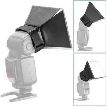 

Flash Softbox Diffuser Mini Softbox Kit Camera Photo Foldable Soft Box Flash For Canon Speed Light