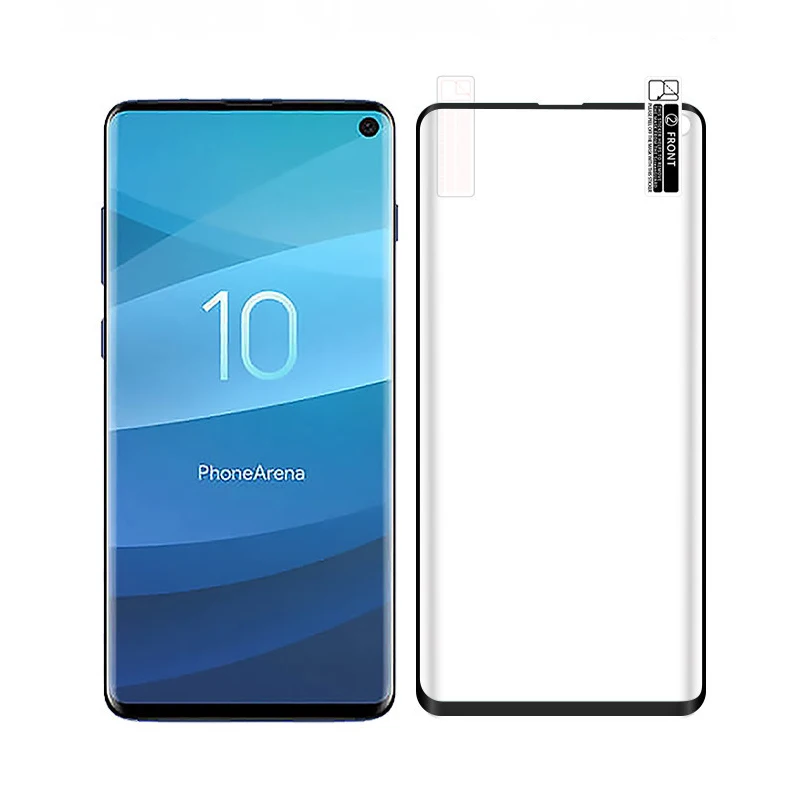 3 шт Мягкие Пластик Экран протектор для Galaxy S10 S10+ S10e 3D полный охват высокая чувствительность, устойчивый к появлению отпечатков пальцев, Экран с пленочным покрытием