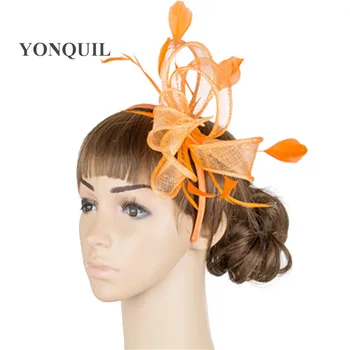 

fashion sinamay material kentucky derby fascinator headpiece party show headwear bridal hat suit for all season 21 colors MYQ033