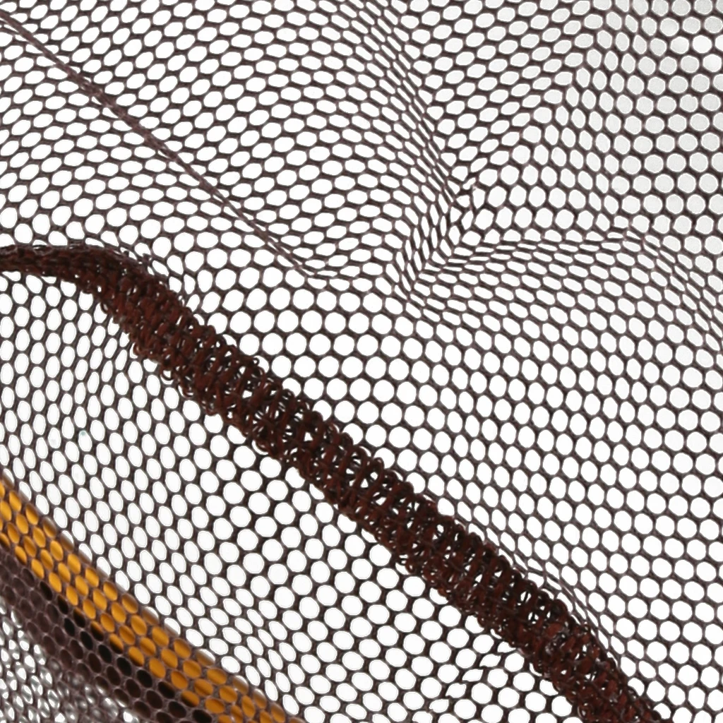 Folding Stainless Steel Fishing Landing Net Carp Trout Fish Net-35cm Red de pesca Filet de peche