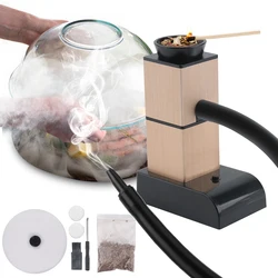 Professional BBQ Grill Smoker Cold Smoke Generator Salmon Fish Bacon Meat Smoker Food Smoking Gun Kitchen Cooking Barbecue Tool Professional BBQ Grill Smoker Cold Smoke Generator Salmon Fish Bacon Meat Smoker Food Smoking Gun Kitchen Cooking Barbecue Tool