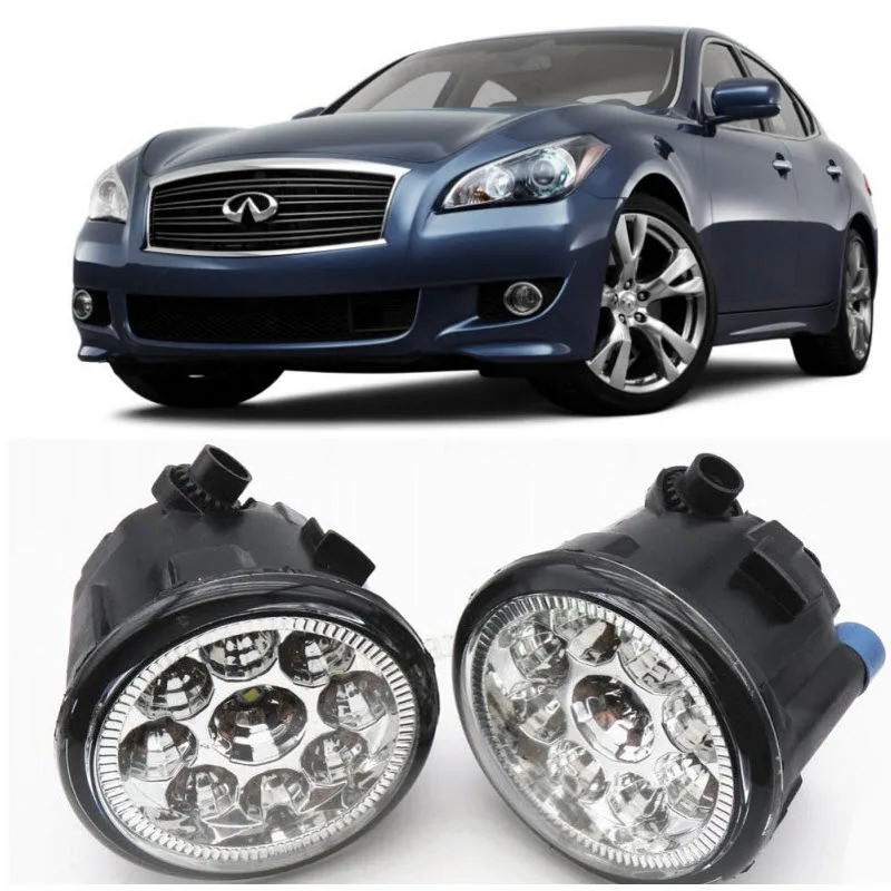 Car Styling For Infiniti M37 M56 2011 2012 2013 Q70 2014 9 Pieces Leds