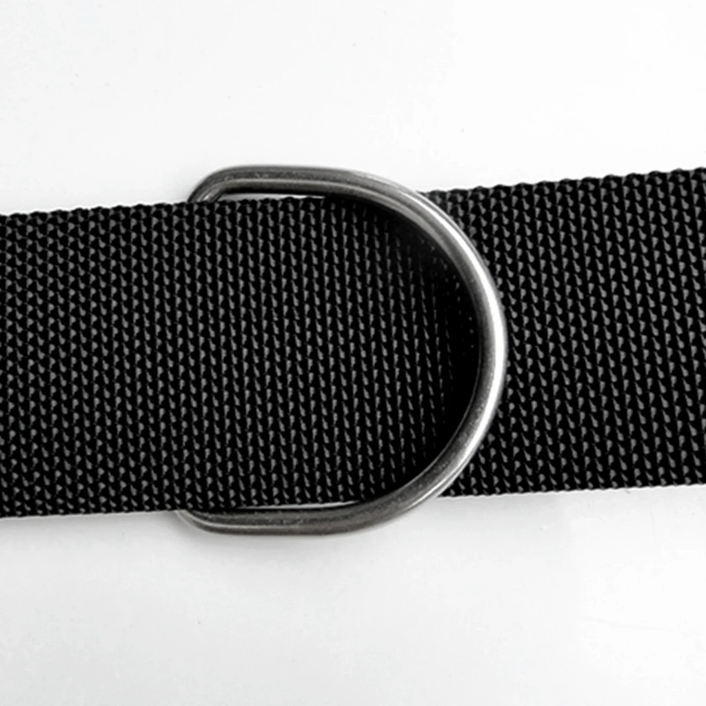 Perfeclan Scuba Diving 316 Stainless Steel D Ring for 5cm Weight Belt Webbing Weight Belt Keeper Scuba Diving Parts
