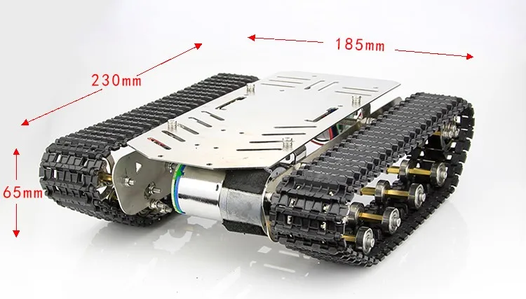 remote control vehicle with tracks