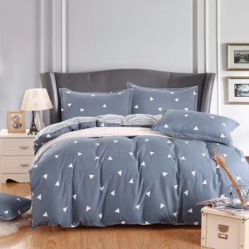 

Free shipping FLOARL Print Bed Sheets 4pcs Bedding Set duvet cover set bedding