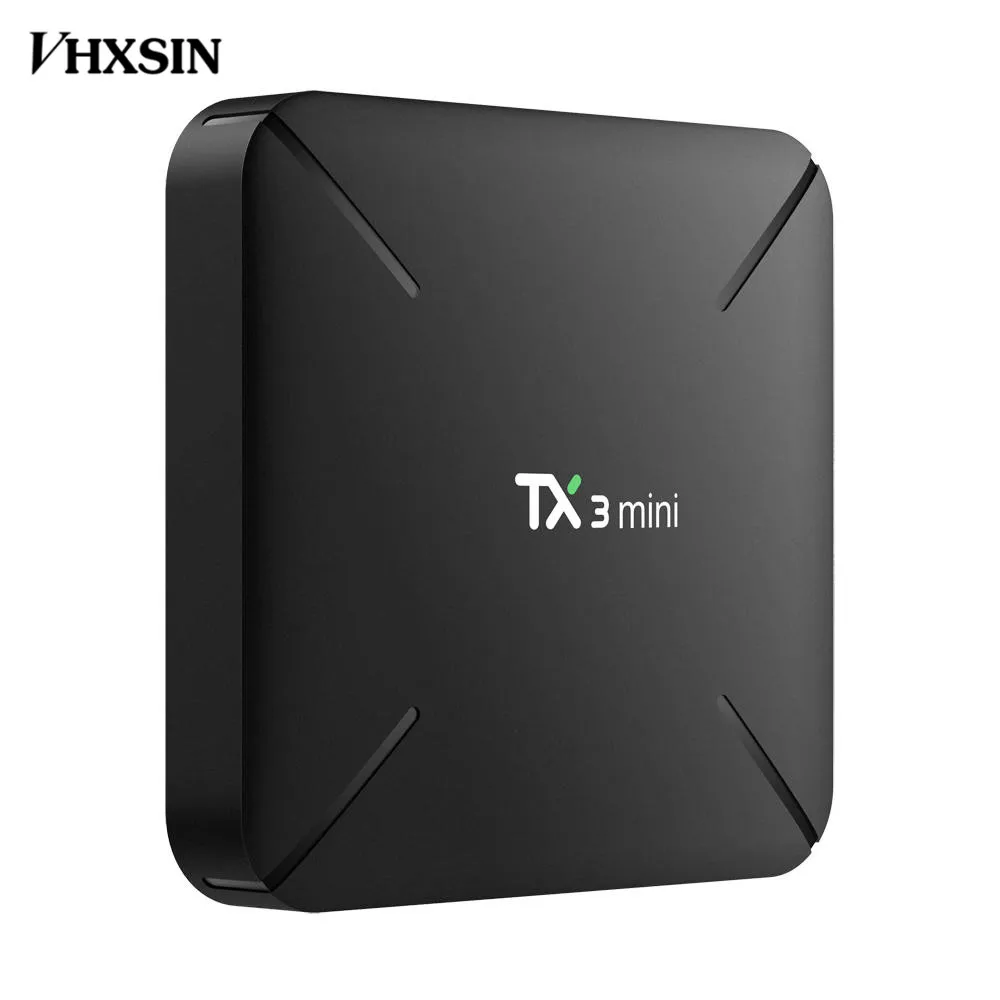 VHXSIN 2 шт./лот TX3 mini L TV BOX Android 7 1 OS Quad core 1G 8G 2G 16G Amlogic S905W|ТВ-приставки и медиаплееры| |